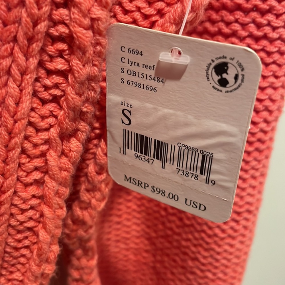 Free People Bell Song Pullover Sweater Size Small, NWT - Picture 6 of 14